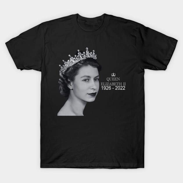R.I.P Queen Elizabeth II T-Shirt by zolazilabi